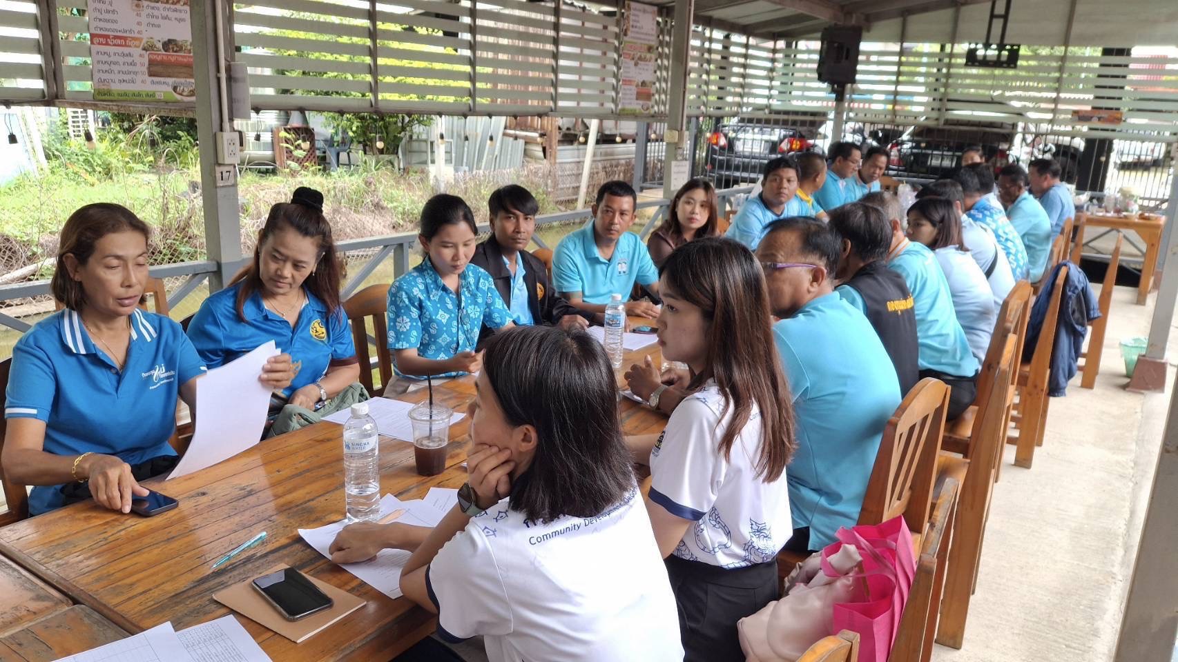พช.นนทบุรี ร่วมกับเครือข่ายกองทุนเเม่ของแผ่นดินจังหวัดนนทบุรี จัดประชุมเครือข่ายกองทุนเเม่ของแผ่นดินจังหวัดนนทบุรี ครั้งที่ 4/2568