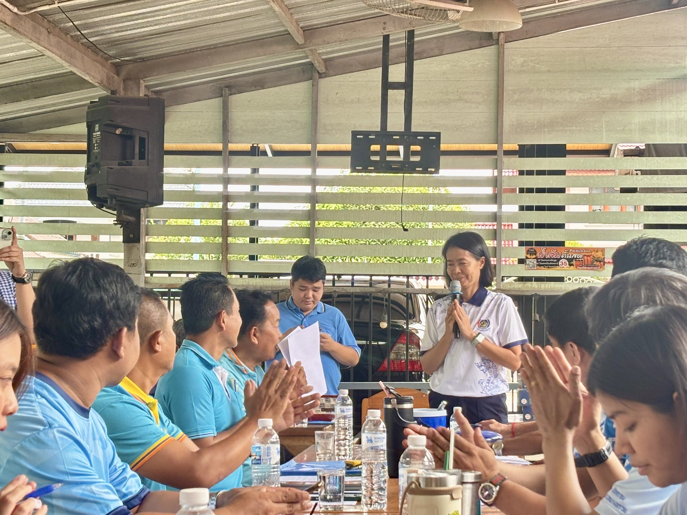 พช.นนทบุรี ร่วมกับเครือข่ายกองทุนเเม่ของแผ่นดินจังหวัดนนทบุรี จัดประชุมเครือข่ายกองทุนเเม่ของแผ่นดินจังหวัดนนทบุรี ครั้งที่ 4/2568