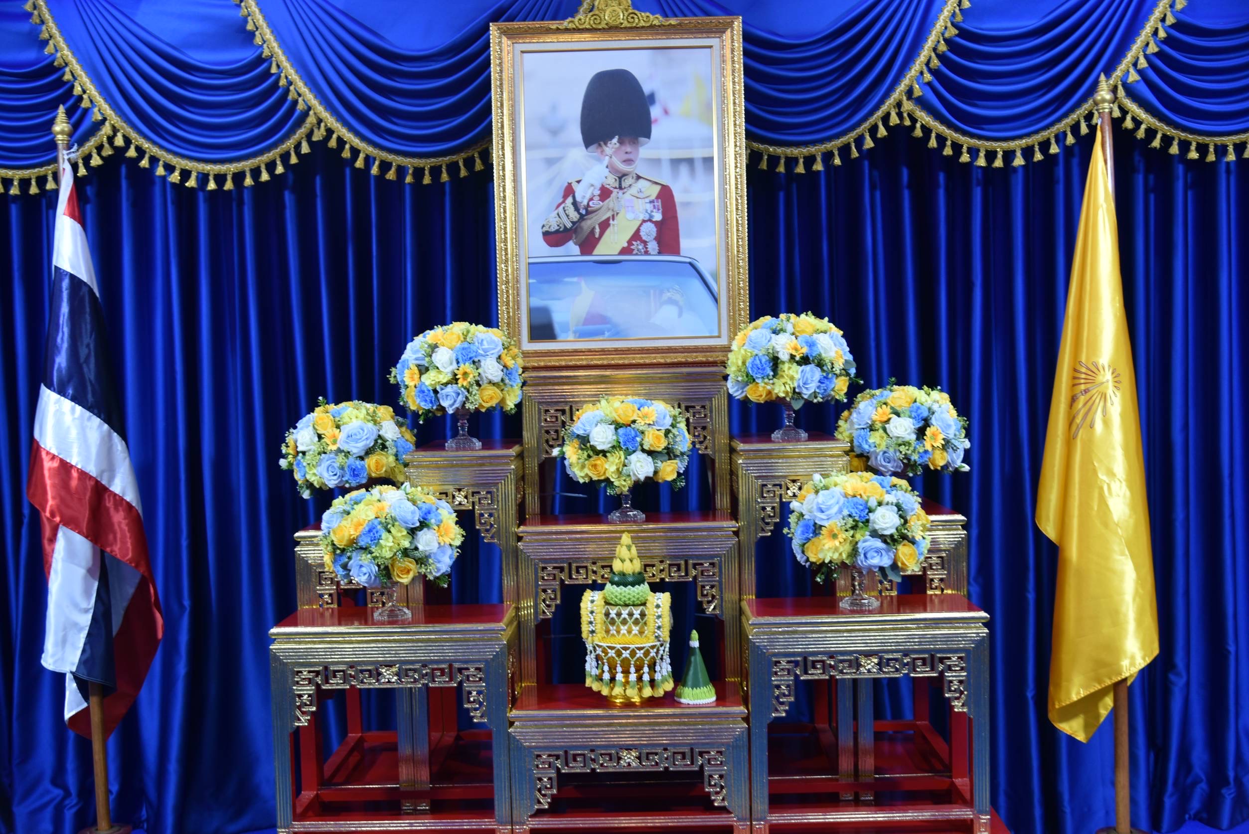 สพจ.นนทบุรี ร่วมพิธีประกาศพระปริตร ปฏิบัติธรรมตามหลักธรรมนาวา “วัง” ถวายเป็นพระราชกุศลแด่พระบาทสมเด็จพระเจ้าอยู่หัว