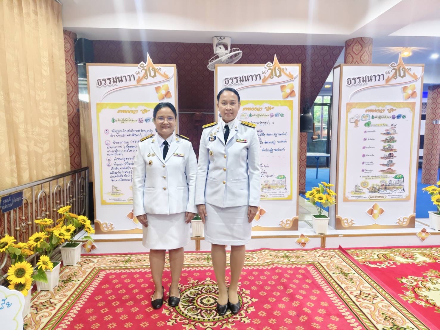 สพจ.นนทบุรี ร่วมพิธีประกาศพระปริตร ปฏิบัติธรรมตามหลักธรรมนาวา “วัง” ถวายเป็นพระราชกุศลแด่พระบาทสมเด็จพระเจ้าอยู่หัว